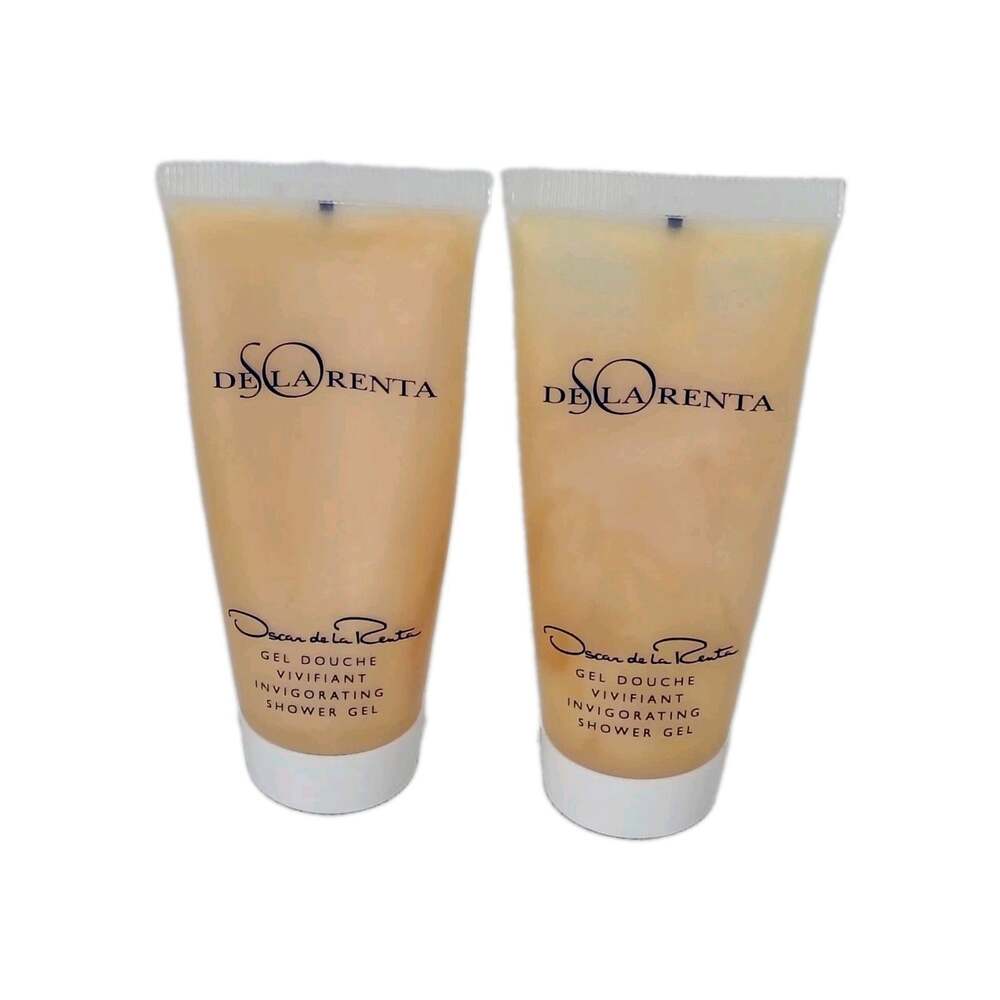 So De La Renta Oscar de la Renta Invigorating Shower Gel Travel 1.5 oz Lot Of 2